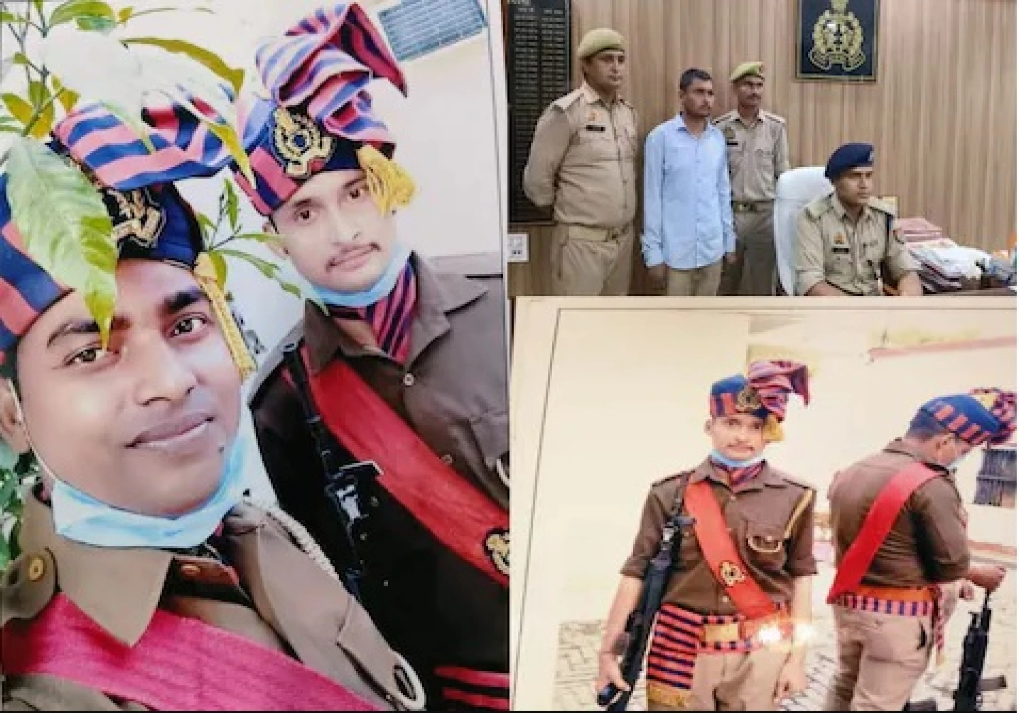 8th pass youth Rajan Verma made relations with 10 lady constables, used to win their hearts with a special trick